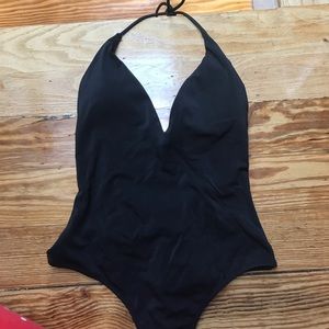 Black cheeky Victoria secret one piece