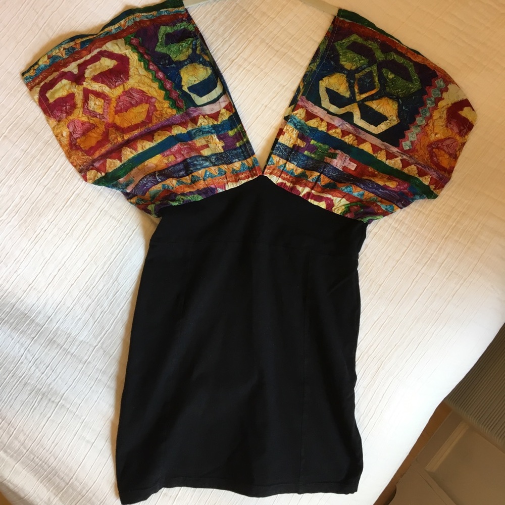 Bandage dress with full sleeves