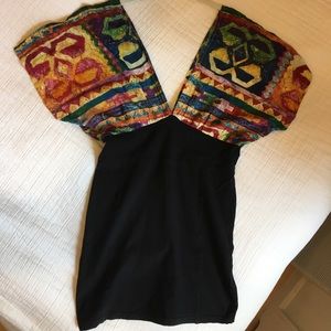 Bandage dress with full sleeves