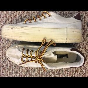 BDG White Platform Sneakers