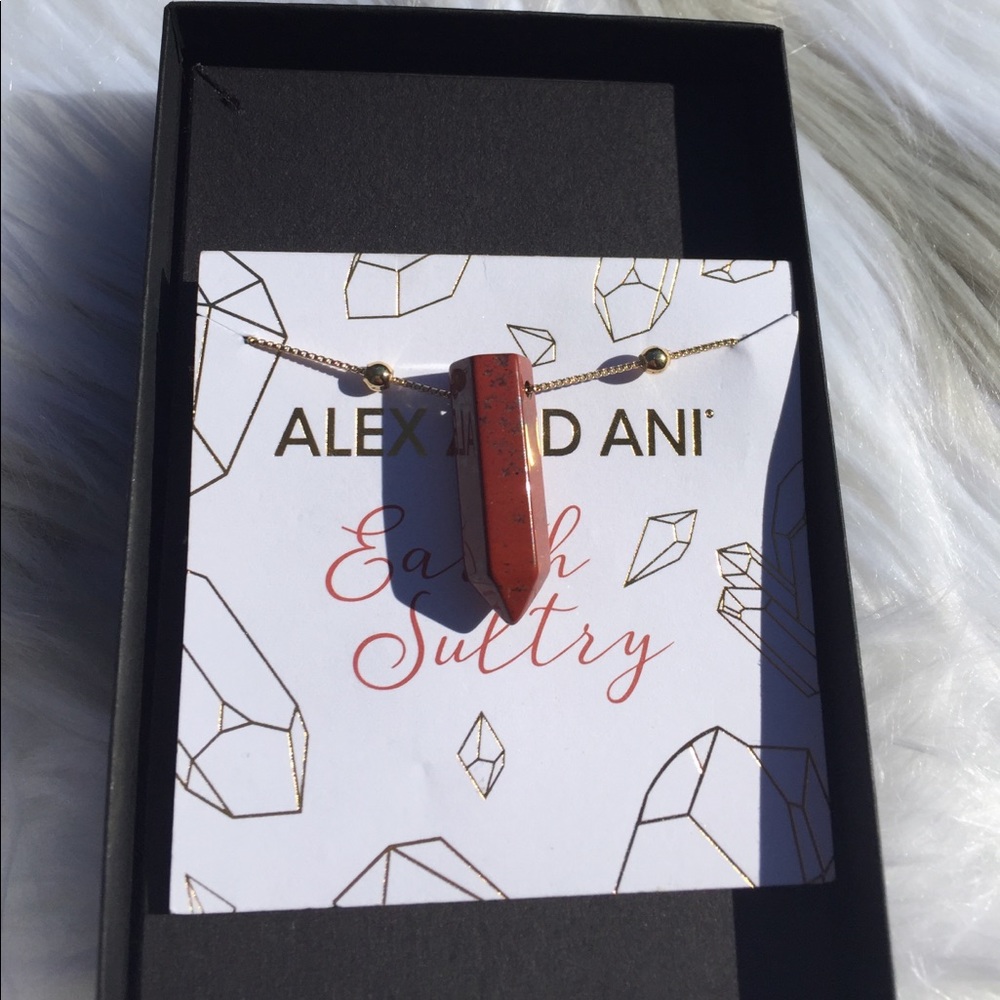 ✨NEW ALEX AND ANI Crystal Necklace 14KT