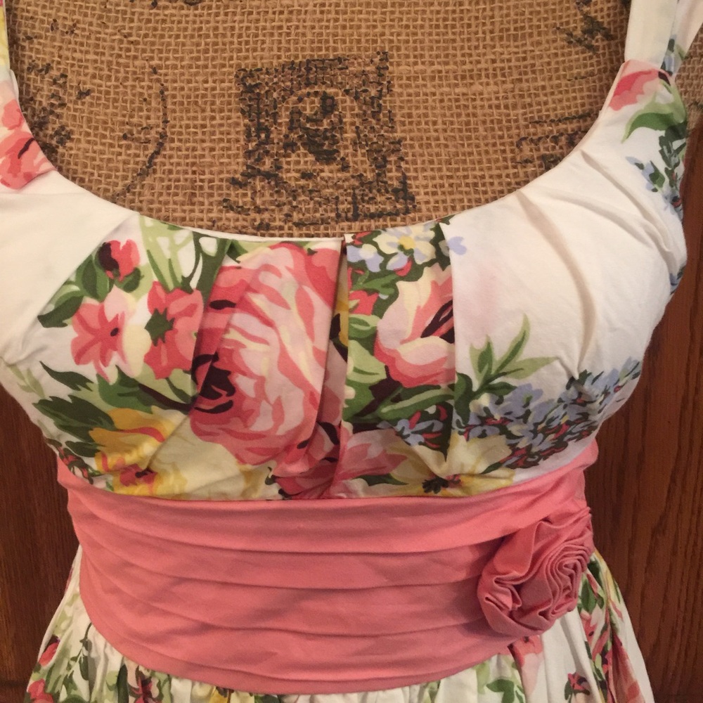 City Studio Floral Print Sundress - Picture 3 of 7