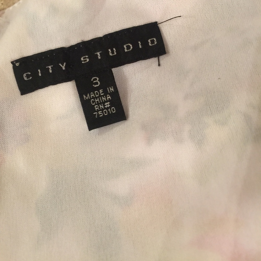 City Studio Floral Print Sundress - Picture 5 of 7