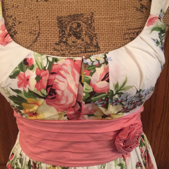 City Studio Floral Print Sundress - Picture 3 of 7