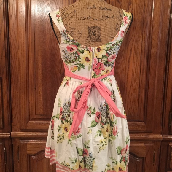 City Studio Floral Print Sundress - Picture 4 of 7