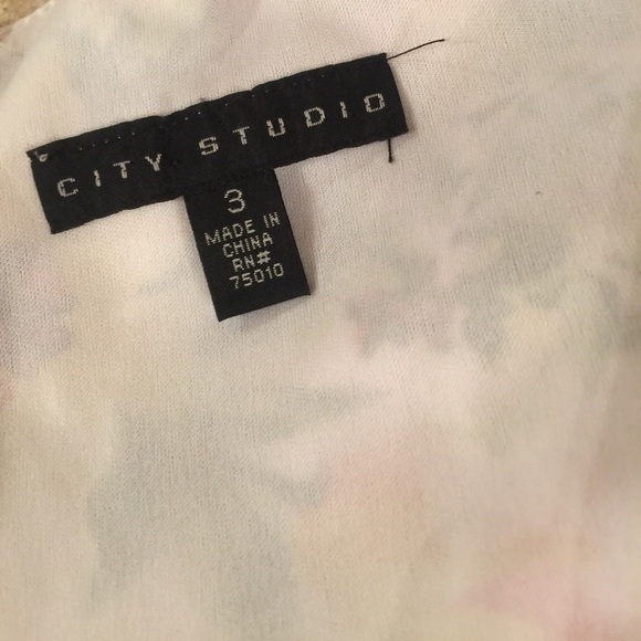 City Studio Floral Print Sundress - Picture 5 of 7