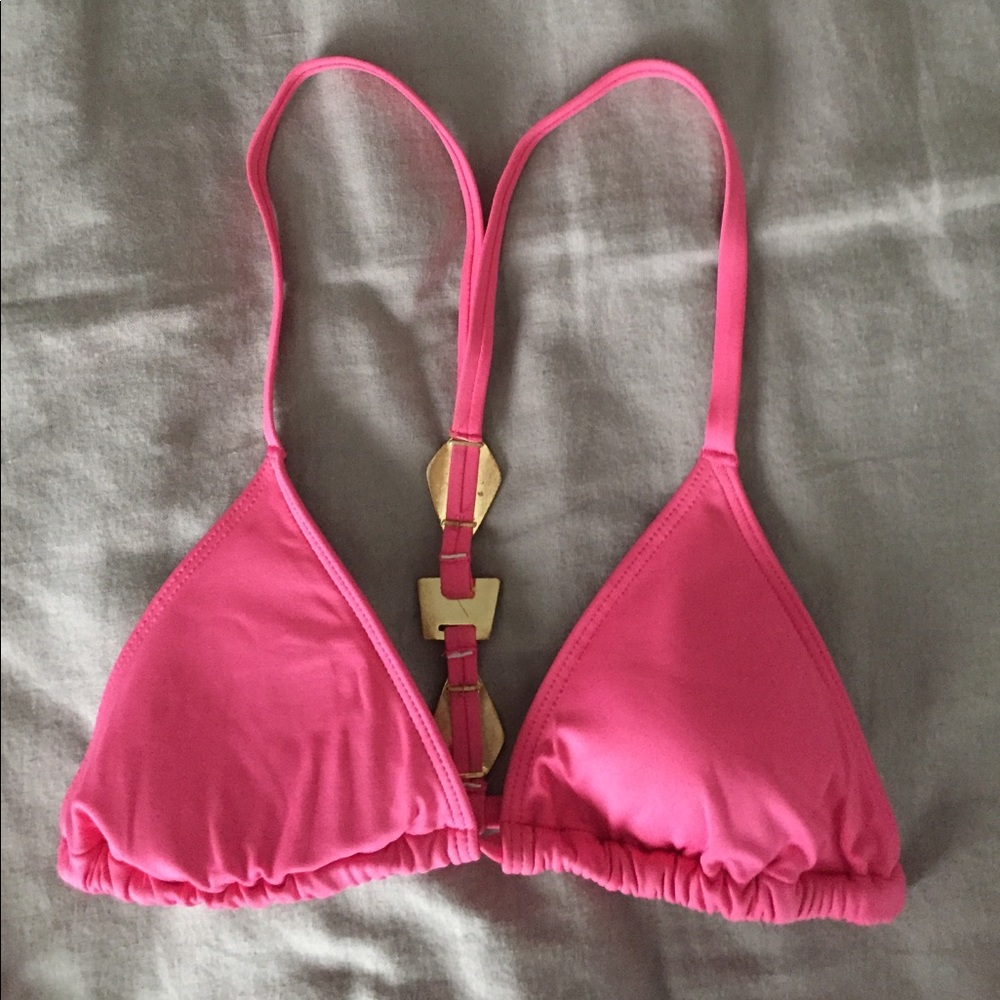 VS bikini top with jewel details