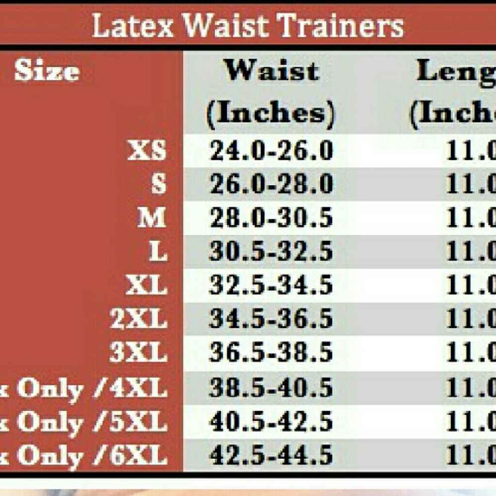 Latex Waiste Cincher, - Picture 2 of 2