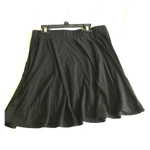 XL Black Skater Skirt from Target