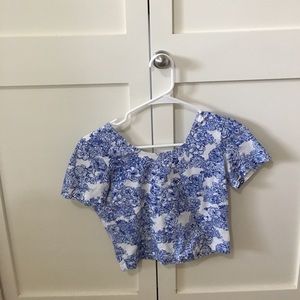 American apparel crop top size L
