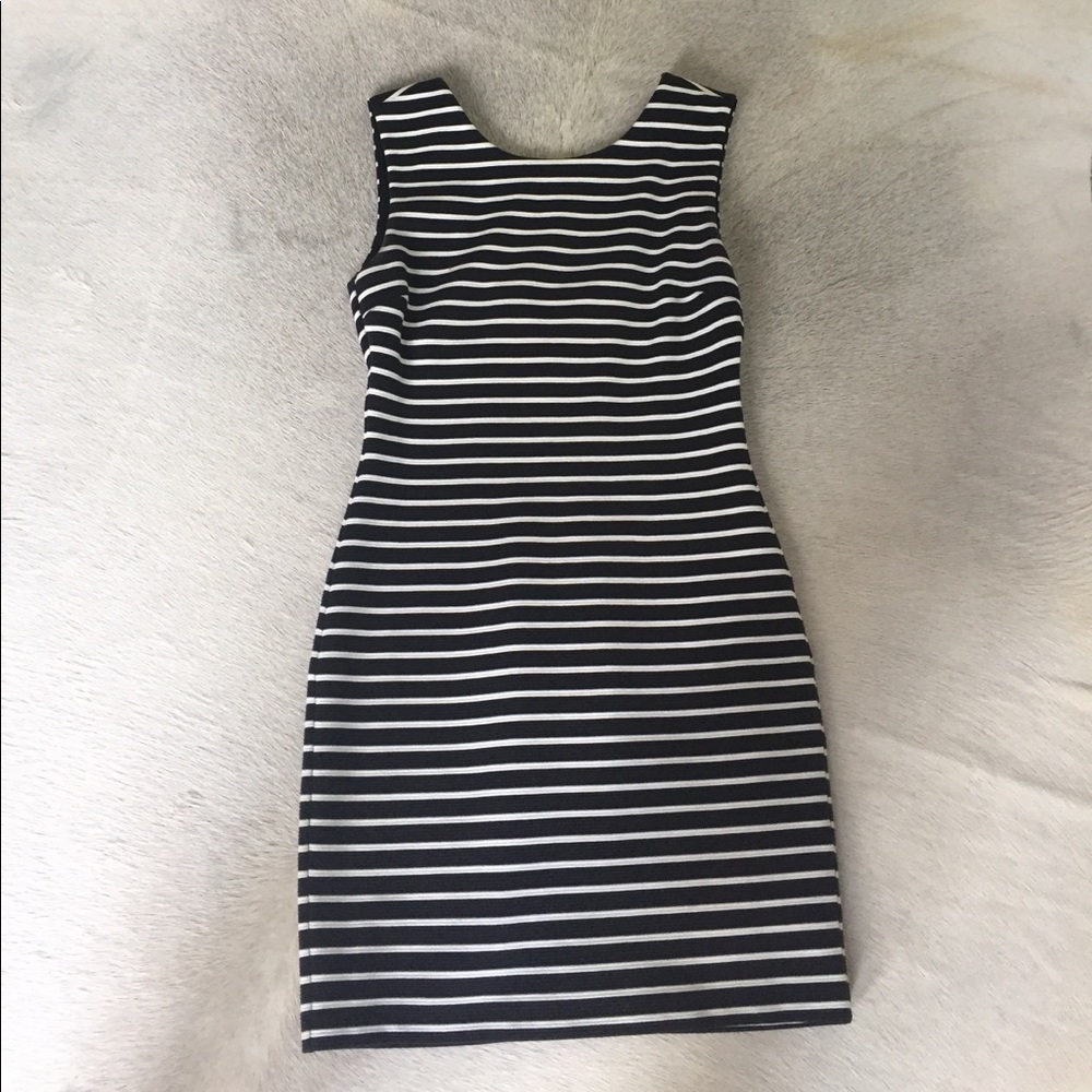 Juicy Couture black and white dress