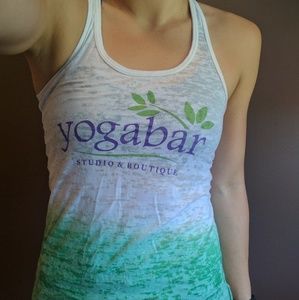 Ombre yoga tank