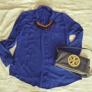 The Limited button down shirt or large blouse