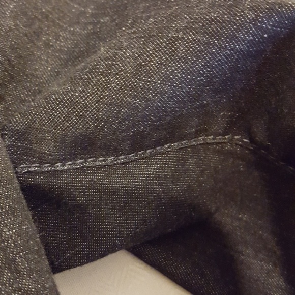 NWOT Eileen Fisher black stretch skinny jeans - Picture 7 of 8