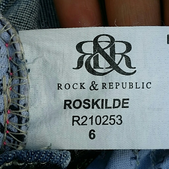 ✔Rock & Republic capri jeans - Picture 6 of 6