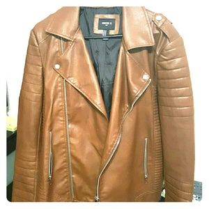 SALE!! Forever 21 leather zipper future jacket
