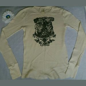 Lucky Brand Ivory Long Sleeve