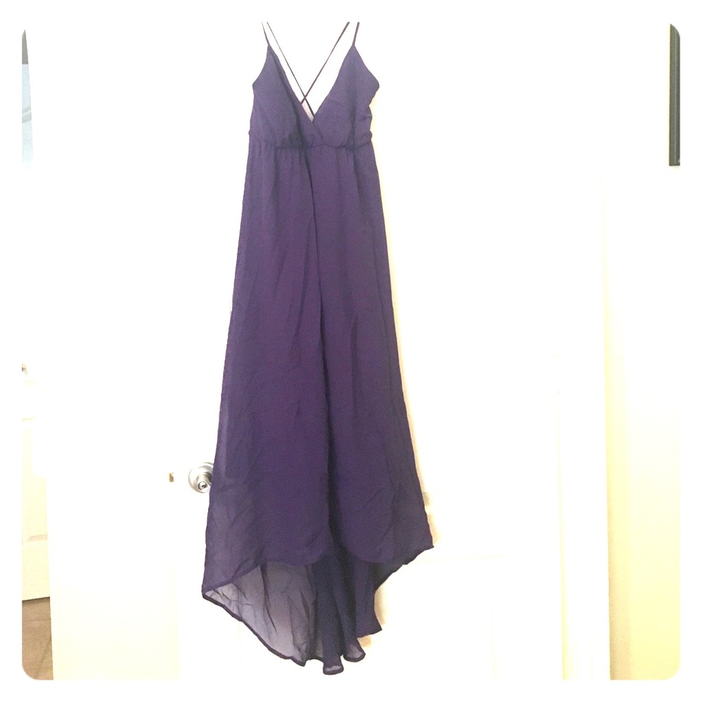 Honey Punch Spaghetti Mid Dress