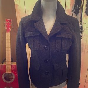 American Eagle Wool Military Jacket