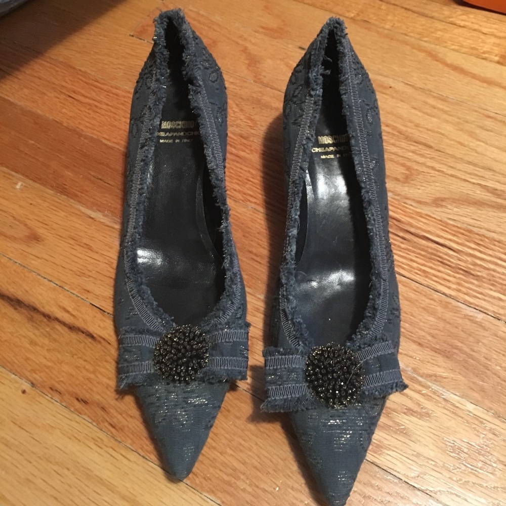 Moschino Cheap and Chic kitty heels!