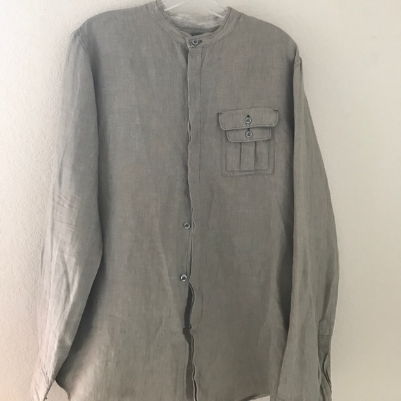 Murano linen shirt size L - Picture 4 of 4