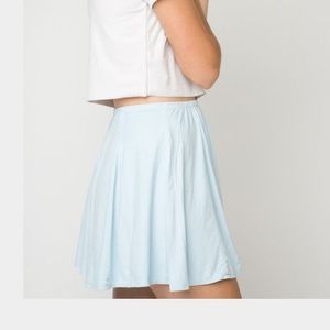 Blue velvet Brandy Melville skirt