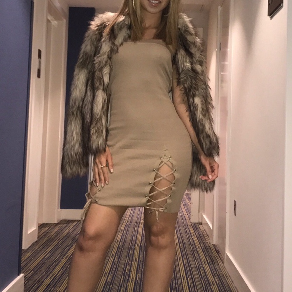 Tan Dress only