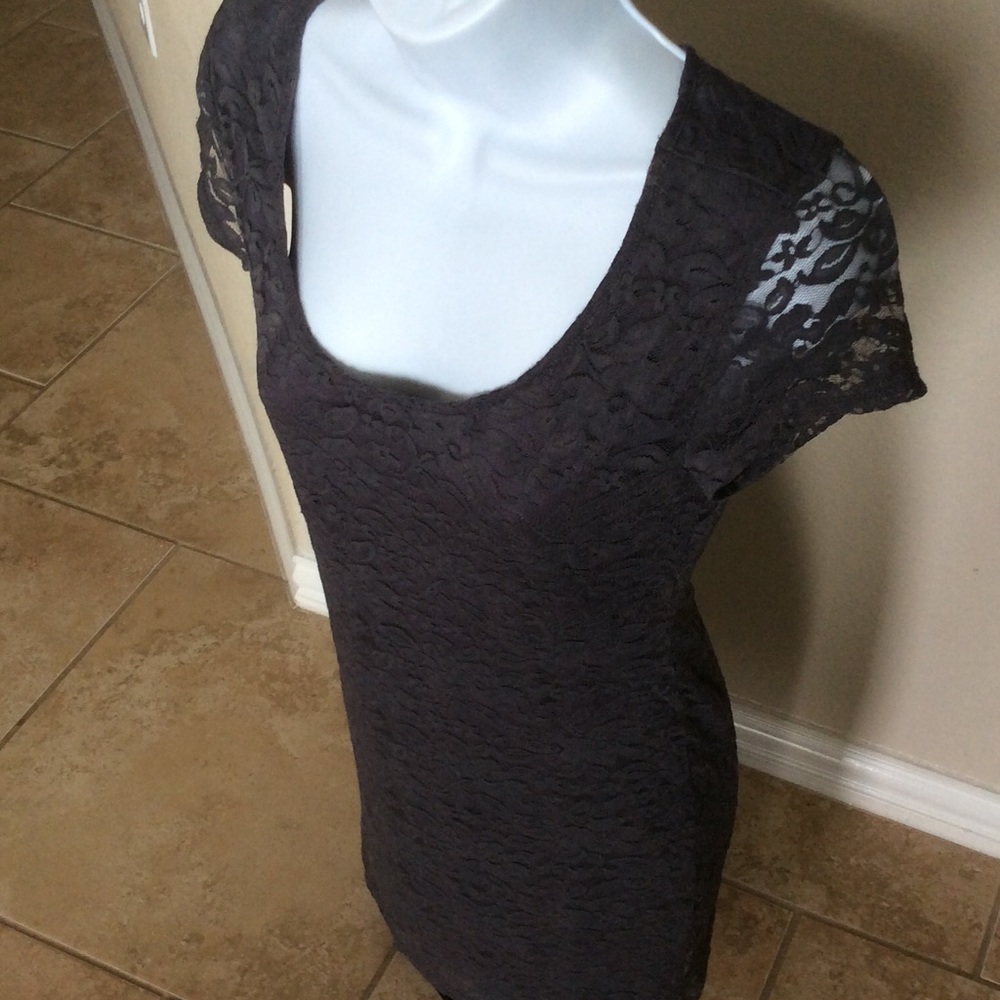 lace mini dress