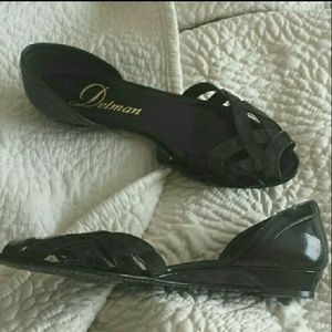 Delman open toe shoes