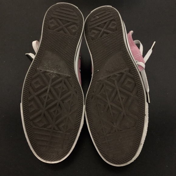 Converse Chuck Taylors pink high tops - Picture 4 of 5