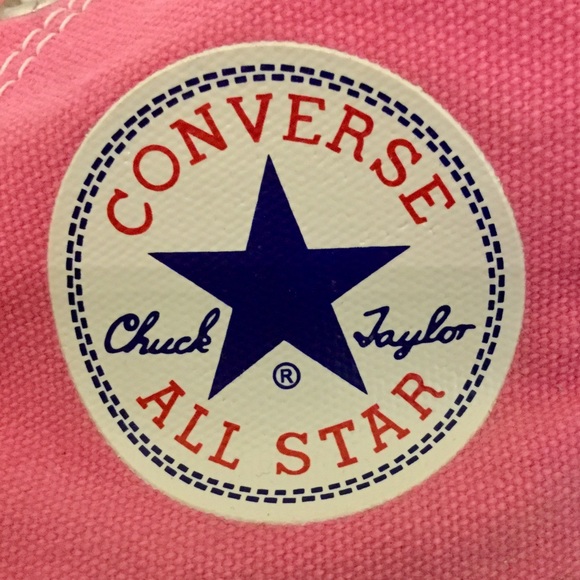 Converse Chuck Taylors pink high tops - Picture 5 of 5