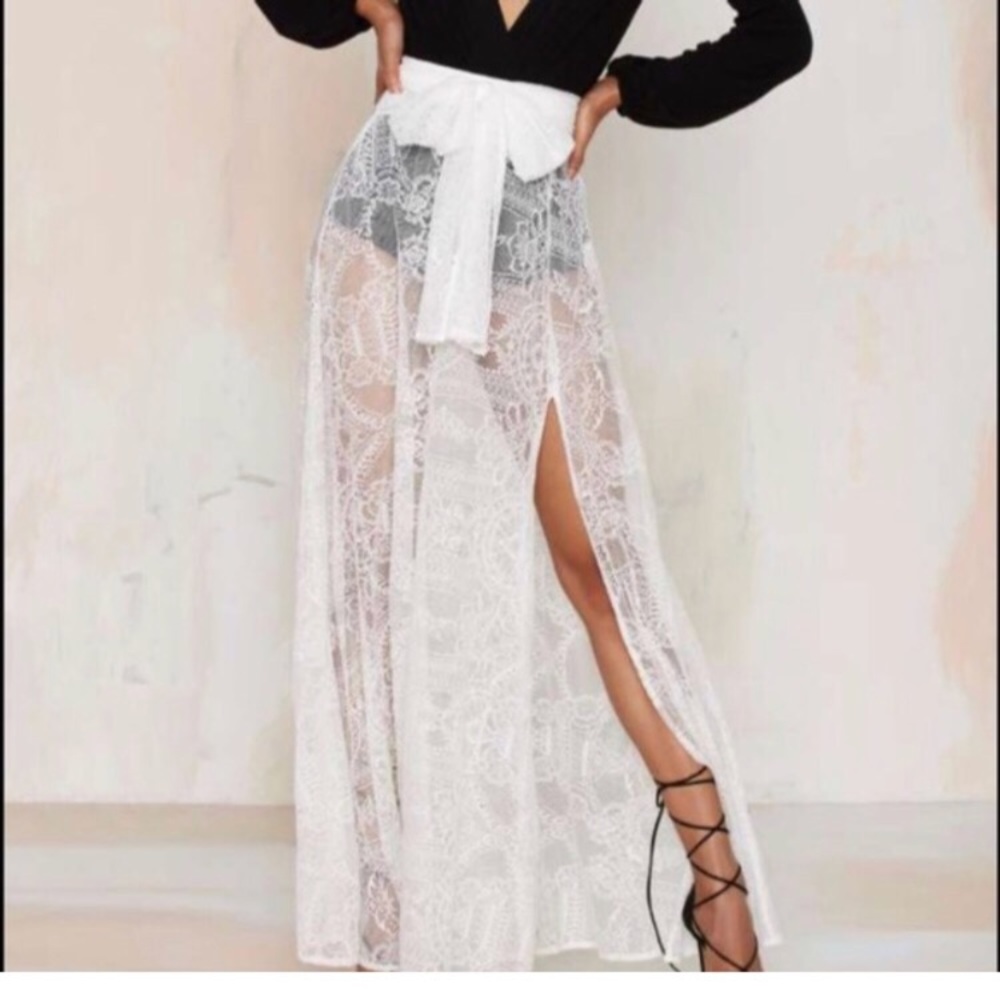 Nasty Gal Swim Skirt