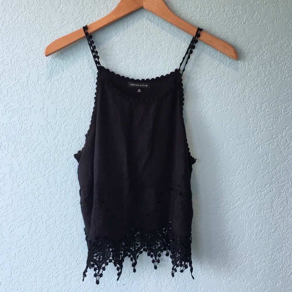 Black Kendall and Kylie top