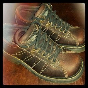 Dr. Martens (Unisex) Lace Up Oxfords Brown Leather
