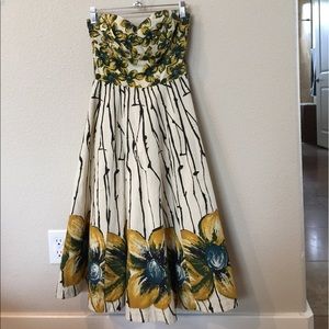 Peer people tea length dress