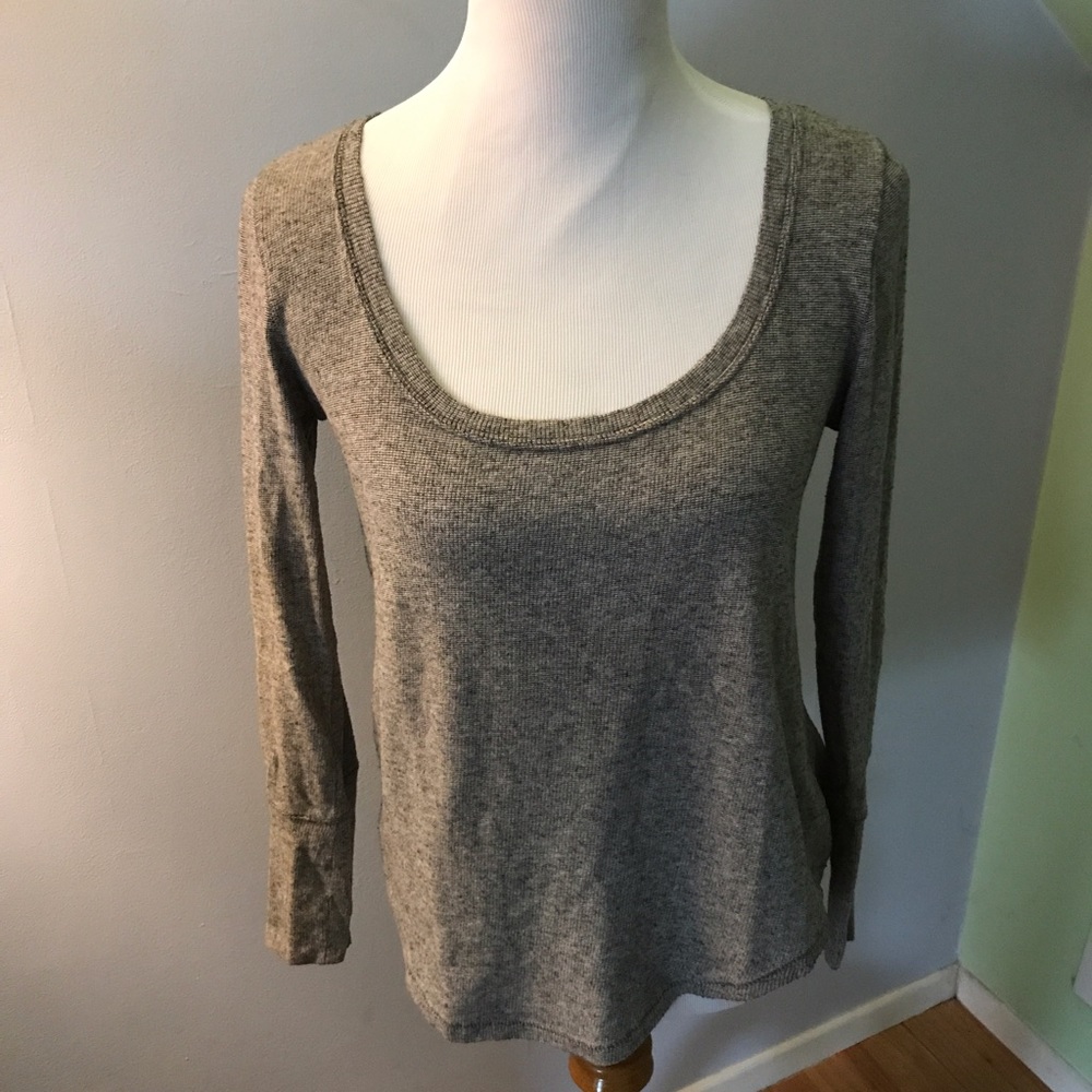 Urban Outfitters scoop neck thermal tee