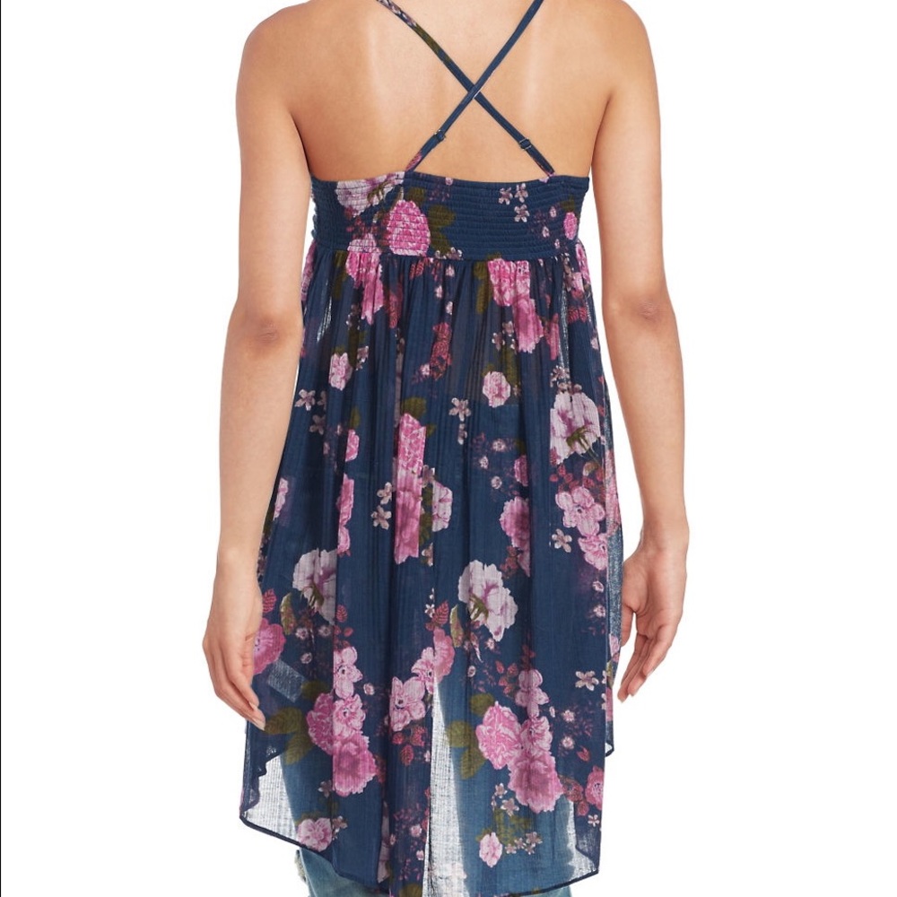 FINAL SALE  Free People Mirage Floral Top NWT - Picture 2 of 2