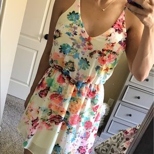 Floral summer dress