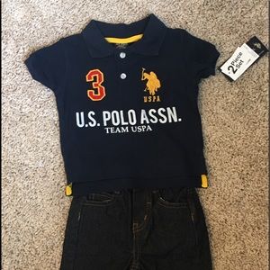 US Polo shirt/ pants