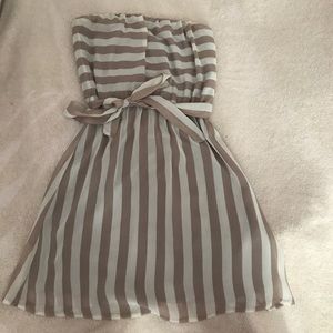 Tan Charlotte Russe Mini Dress