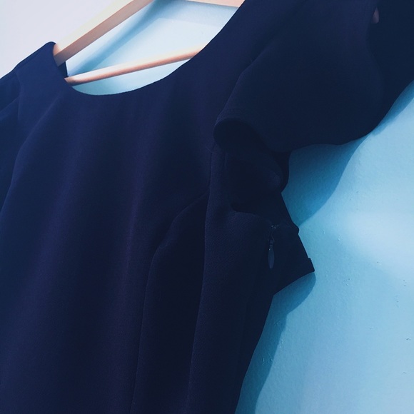 BCBGeneration Flutter-Back A-Line Dress - Picture 6 of 8