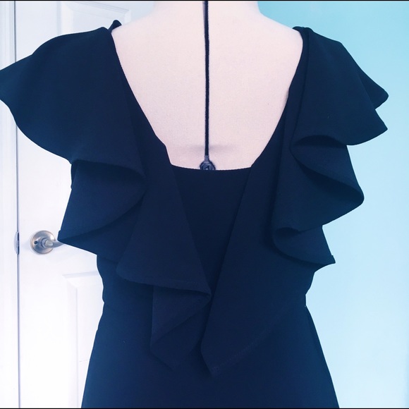 BCBGeneration Flutter-Back A-Line Dress - Picture 7 of 8