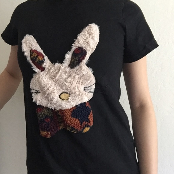 Cute bunny shirt dress - Picture 2 of 5