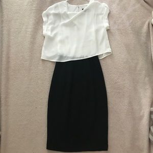 Black and White H&M Dress