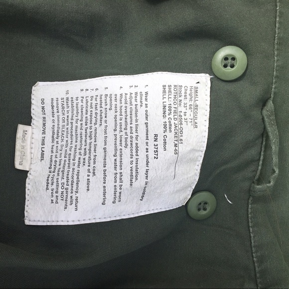 Rothco oversized army jacket - Picture 5 of 5