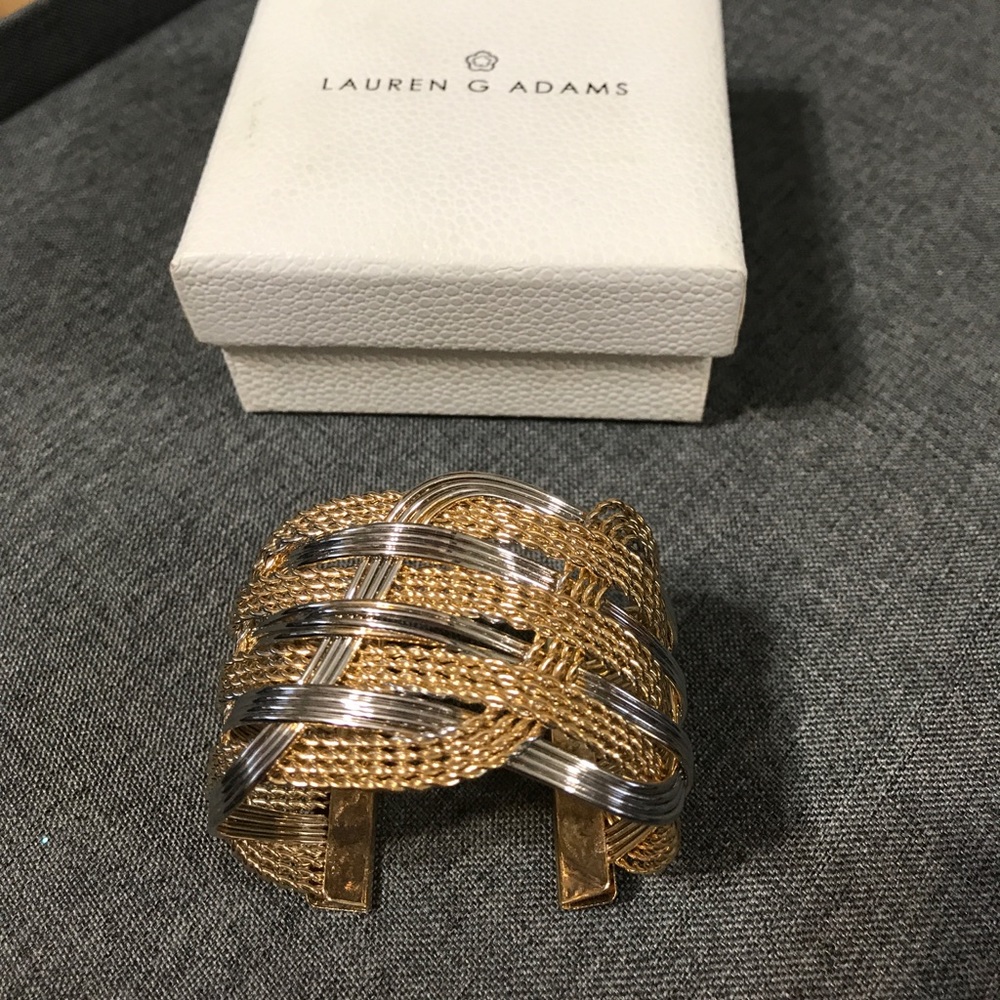 Lauren G. Adams Gold/Silver Cuff