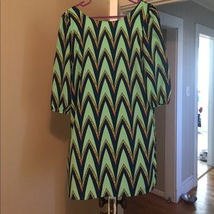 Quarter sleeve boutique dress