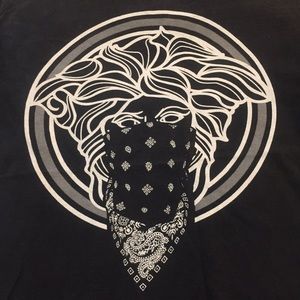 CROOKS & CASTLES VERSACE GANGSTER SHIRT