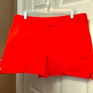 Ann Taylor LOFT Red/Orange Riviera Shorts (10) NEW