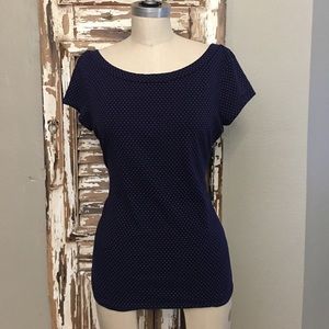 NY & Co Micro Dot Tee